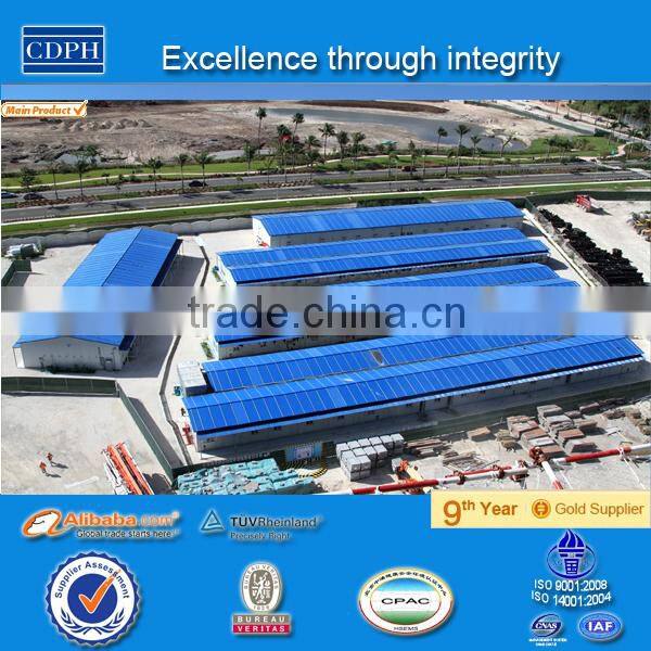 customise prefabricated warehouse. big prefab workshop