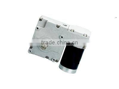12v electric brush outboard micro DC WORM Gear Motor SGW-1269FGG foe medical equipment