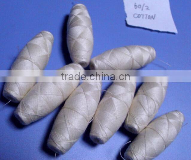 MADE IN CHINA FACTORY COTTON AND POLYESTAR COCOON BOBBIN THREAD