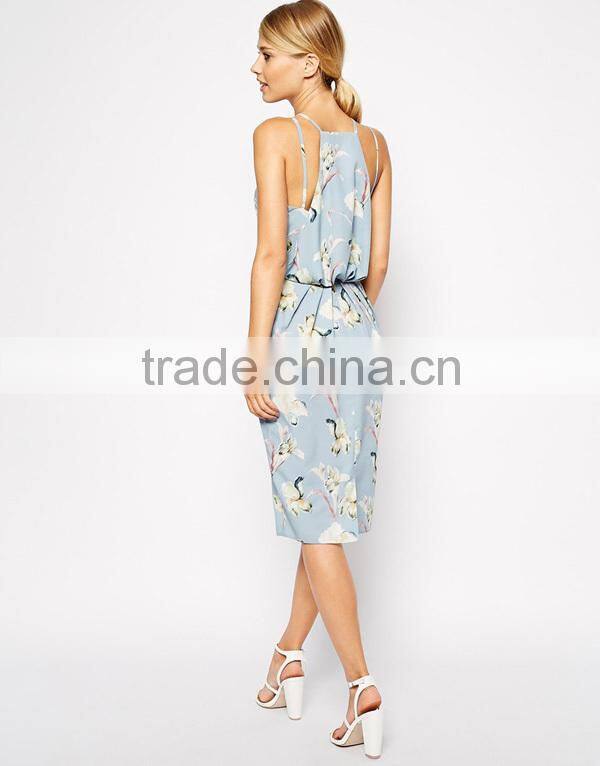 2015 New Design Women Fashion Models of Dresses to The Knee