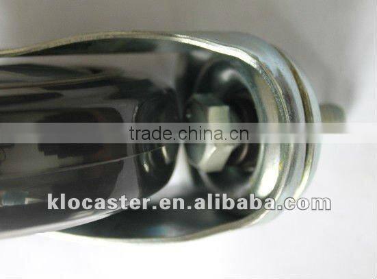 5" PU shopping cart caster, caster wheel,furniture caster wheels