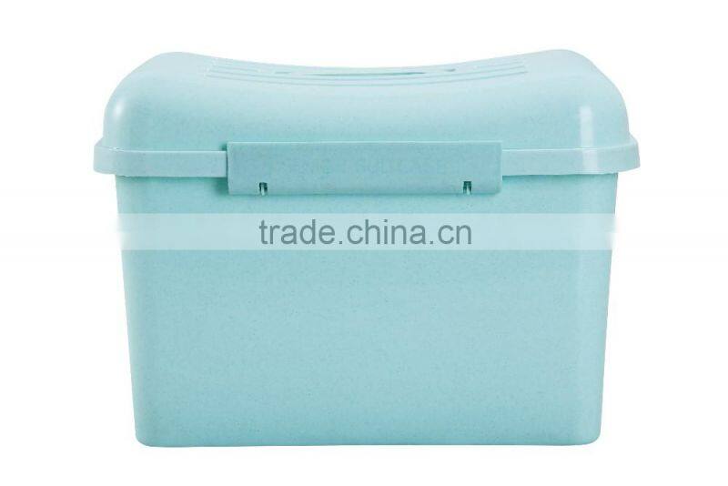 Two layers Plastic Storage Box Bin With Lid