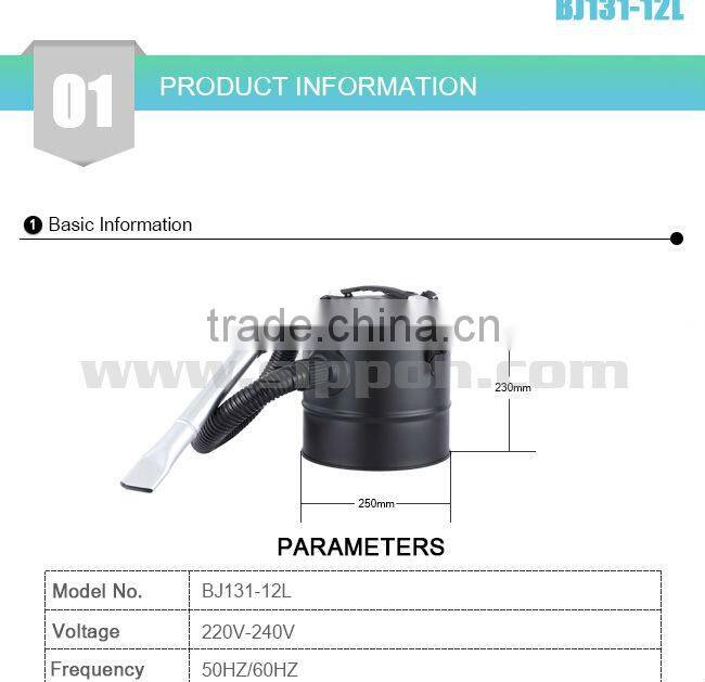 New GS HEPA Filtration Ash Vacuum Cleaner