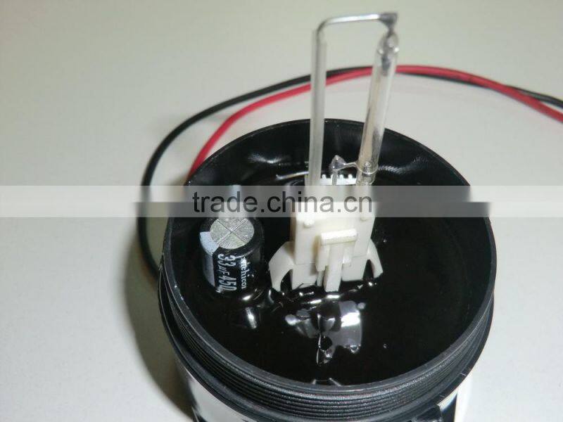 Forklift Warning Light,Warning Beacon,Beacon Light,Xenon Strobe Flash Beacon(SR-BL-601CP-XENON,W Metal Cage Protector)12V-110V