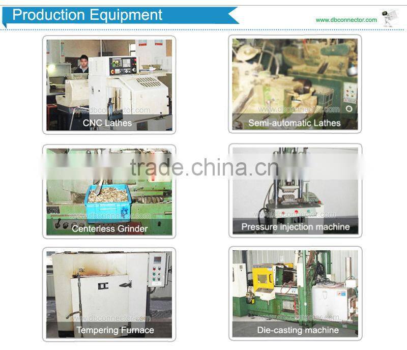 CATV high frequency double female thread connector