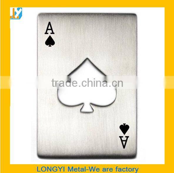 Hot BEER SODA Bottle Cap Opener Credit Card Size Stainless Steel Bar Tool Gift