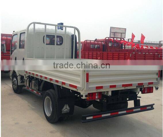 Sinotruk HOWO 4*2 double row light cargo truck lorry truck