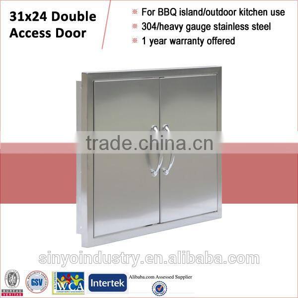 Stainless Island Doors