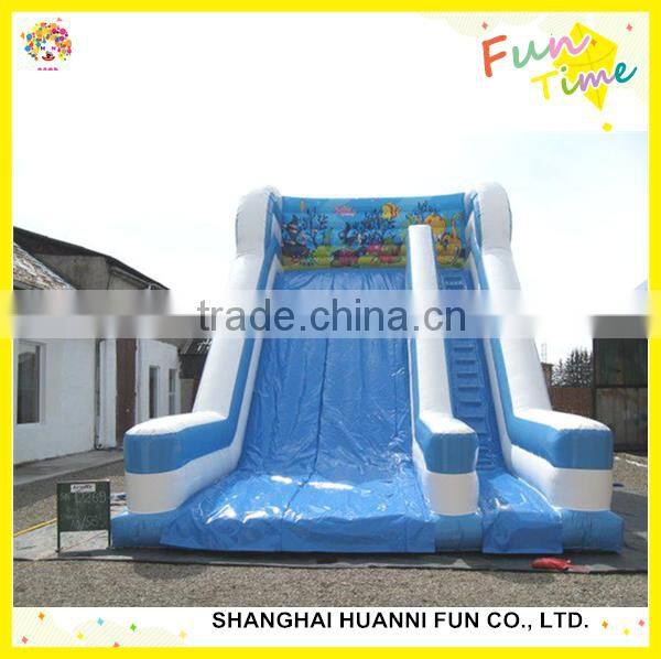 Hot Sale Jungle Inflatable Combo Bouncer long Slide in Amusement park