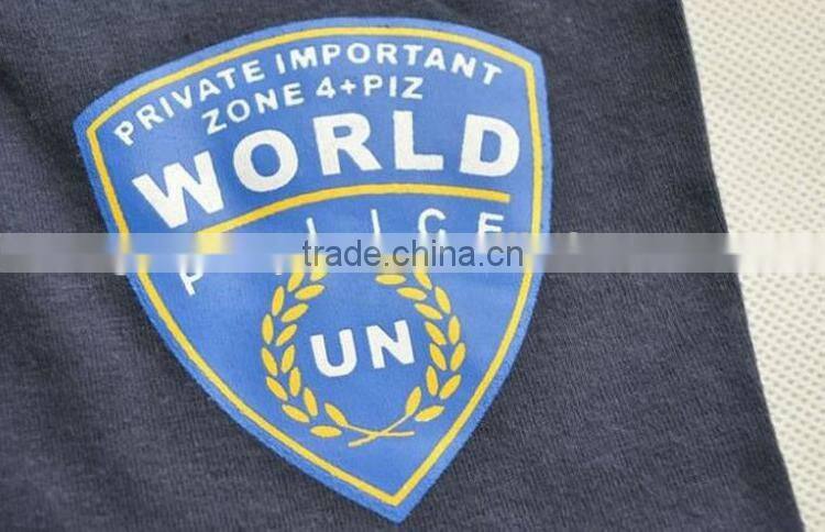 Summer New Style Cotton men's Cotton boxer shorts underwear Men US POLICE print personality design boxer shorts