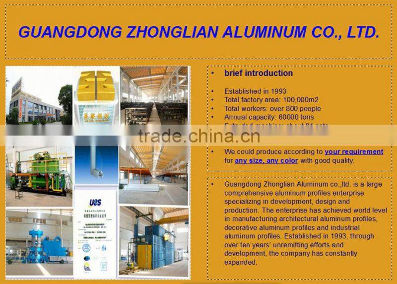 Aluminium extrusion / aluminium extrusion profile