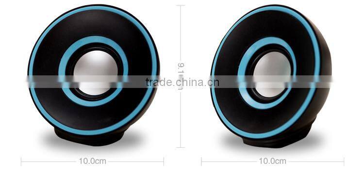 2.0 USB portable mp3 speakers laptop speakers