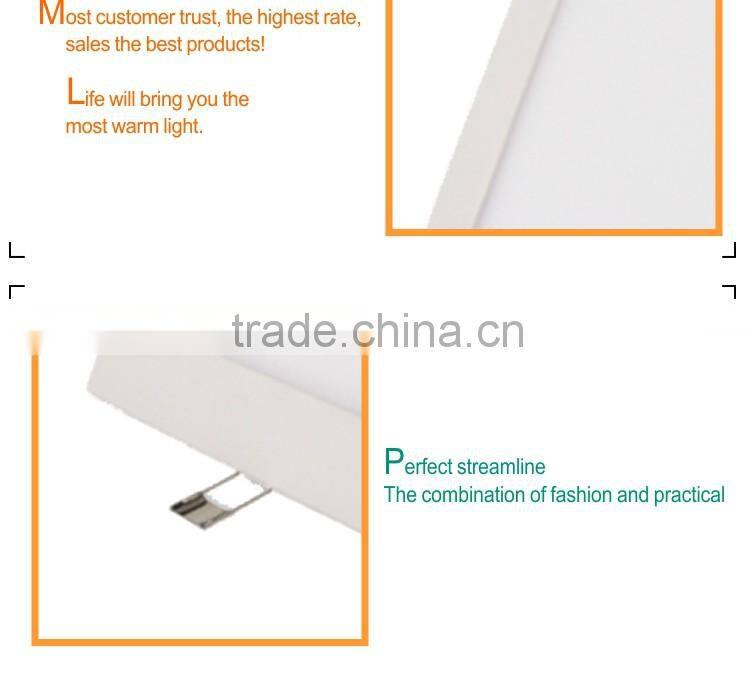 2015 ultra-thin hot sale very cheap price high quality square led panel light with CE and RoHs