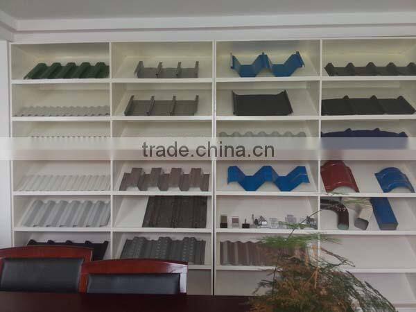 Glazed Metal Roof Tile Sheet / Corrugated Roofing Tile For Sale