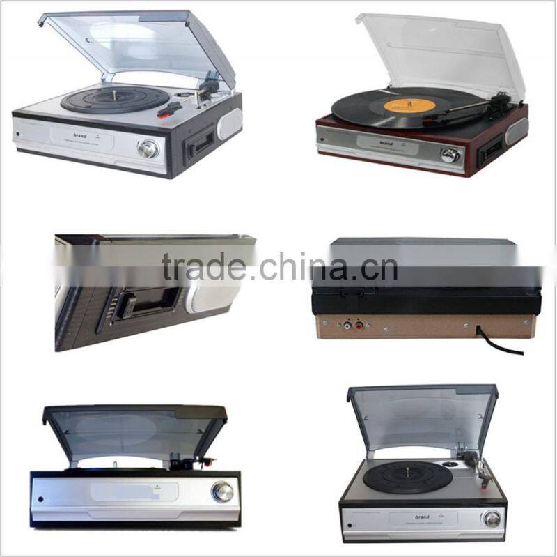 Rain Lane High End Variable Speed Turntable LP Cassette Turntable Player