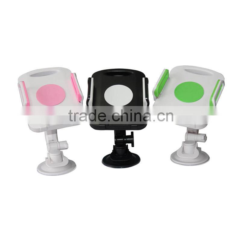 Flexible universal mobile phone car air vent holder