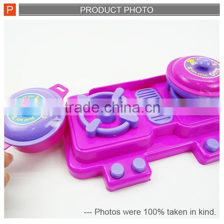 Cheap plastic tableware toy kitchen toys for kids