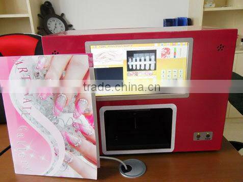 Digital photo nail printer
