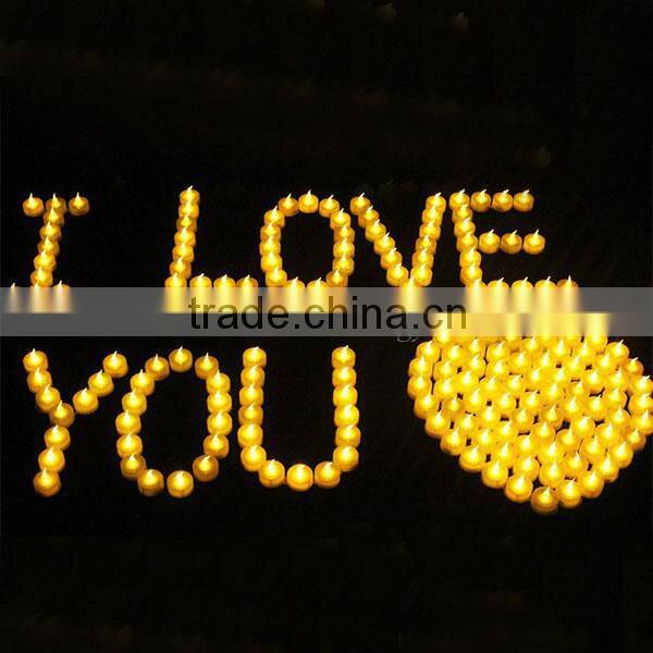 Pillar Battery Operated Candle Flameless LED Green