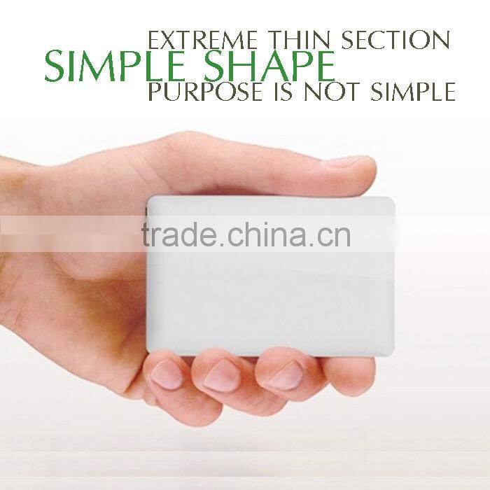 2015 New famous brand name card 2600 mah power bank channel lipstick power bank 2600 mah