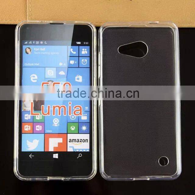 New Products Various Colors Ultra Slim TPU case for Microsoft Lumia 550 alibaba express