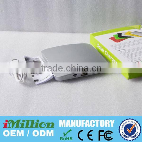 Window stickers solar sun charger mobile 5200mah from Imilliontech manufacturer