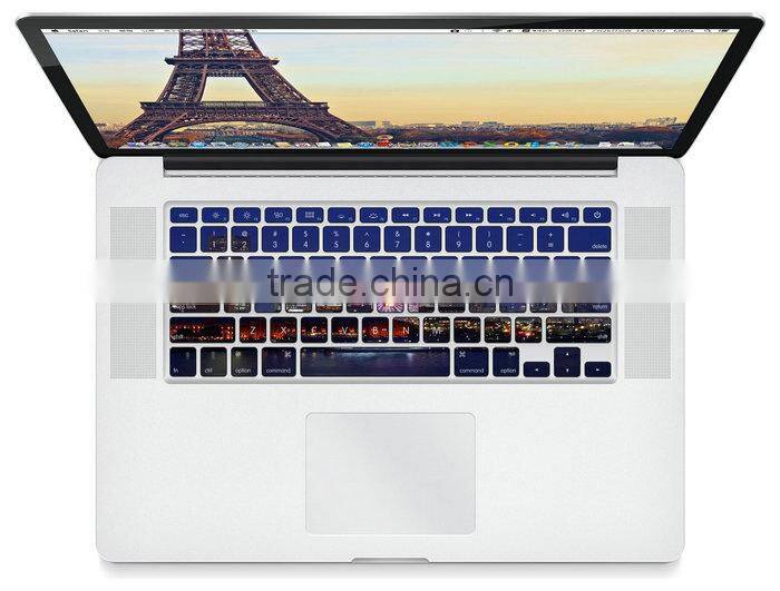Hot Sale Waterproof Colorful Decorative Laptop Keyboard Key Sticker