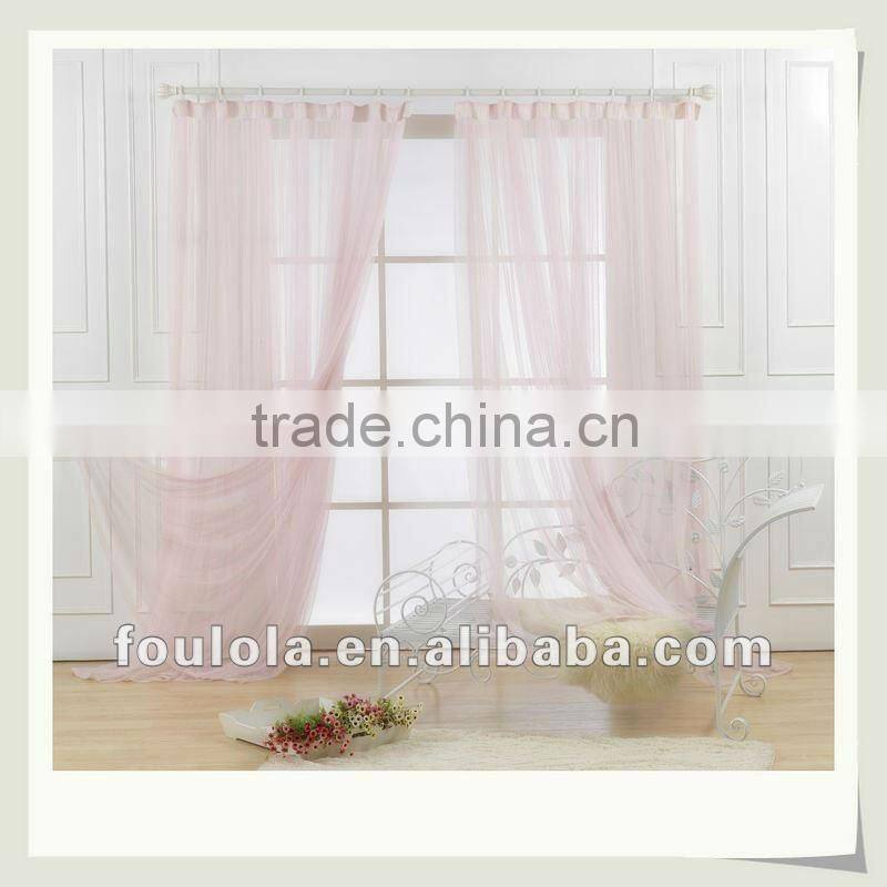 2013 Bedroom Decorative Sheer Chiffon Curtains Net