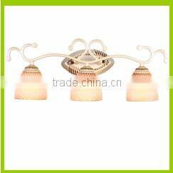 Acrylic Material 9w 3lamps Round shape indoor bathroom LED wall lamp 100-240V AC JUSHENG