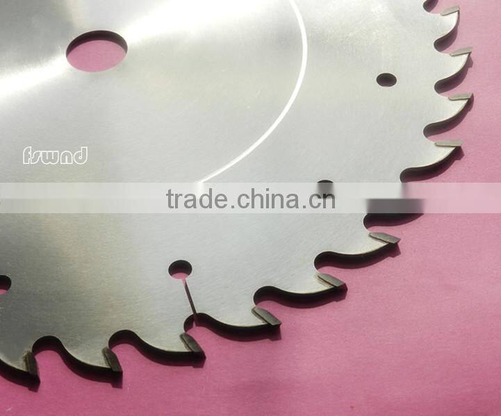 Angle cutter used acrylic PVC frame bamboo special carbide tipped saw blade -8-16 inch