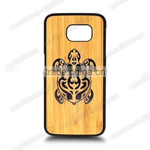 Wood back cover case for Samsung Galax S6