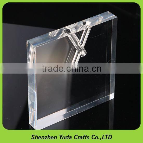 Manufacturing CNC router service acrylic engraving milled blocks