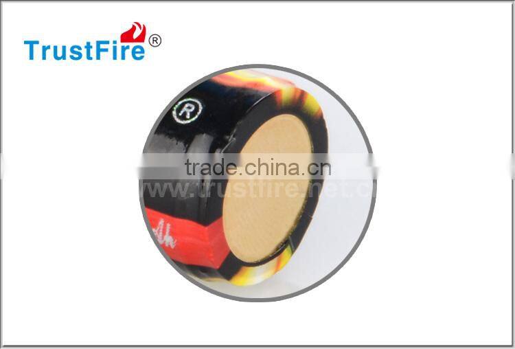 Trustfire portable 3.7V 880mAh 16340 protected lithium rechargeable battery car battery