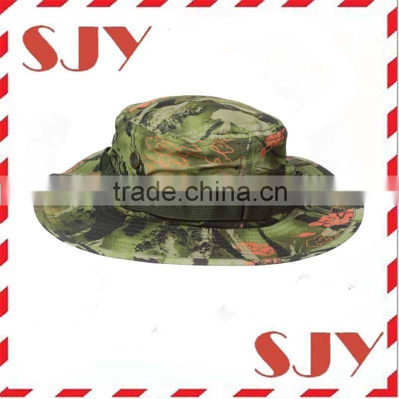 Wholesale Custom Printed Mens Boonie Hat Custom Printed Bucket Hat