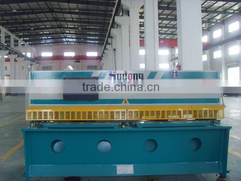 QC12K E200 6X3200 Hydraulic pendulum plate shear