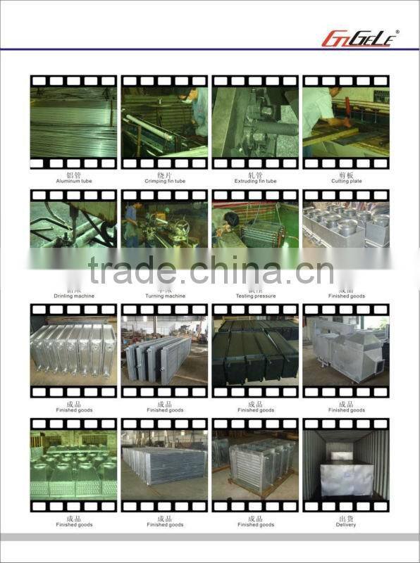 Refrigerator copper aluminum fin tube, stainless steel fin tube, carbon steel fin tube for cooler/dryer