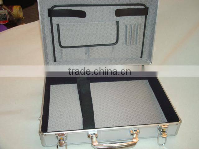 Laptop case sale,pc flight case,luxury leather laptop bag
