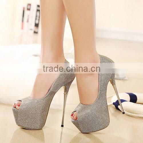 2016 fashion sexy party sandals nice high heel sandals summer women shoes PL1702