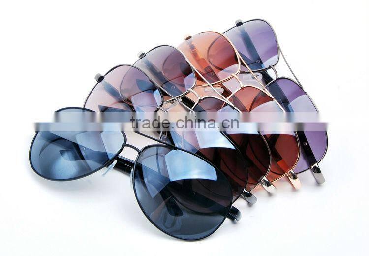 2013 Latest metal men's sun glasses hot selling