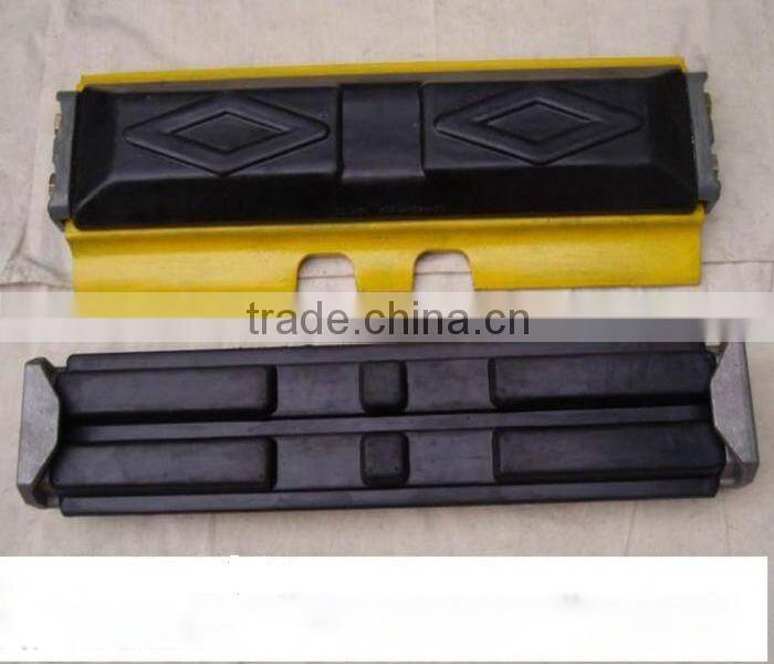 excavator komatsu rubber track shoe Pad,PC18,PC25,PC30,PC35,PC45,PC60,PC75,PC100,PC120