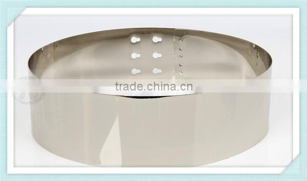 fashion Golden metal mirror belt for sexy lady