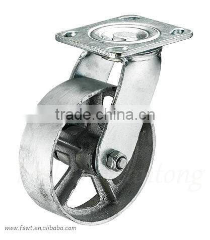 Heavy Duty Caster, All Iron Castors,Roller Bearing Caster Wheel