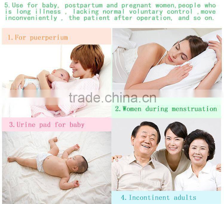 Incontinence pads for old people