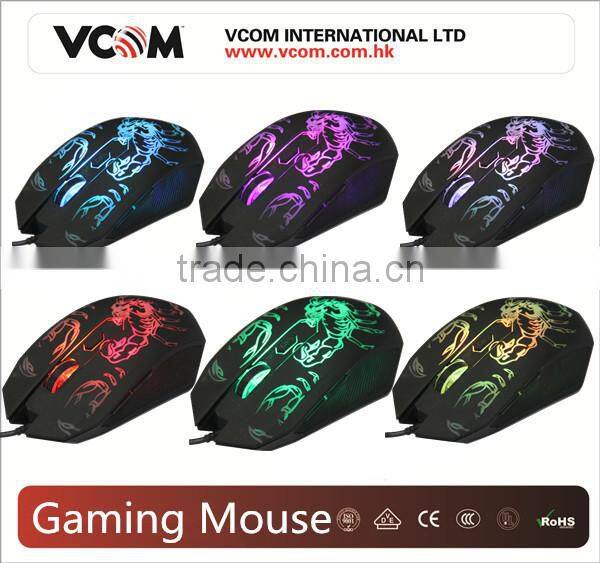 High dpi Gaming Mouse with Laser Light