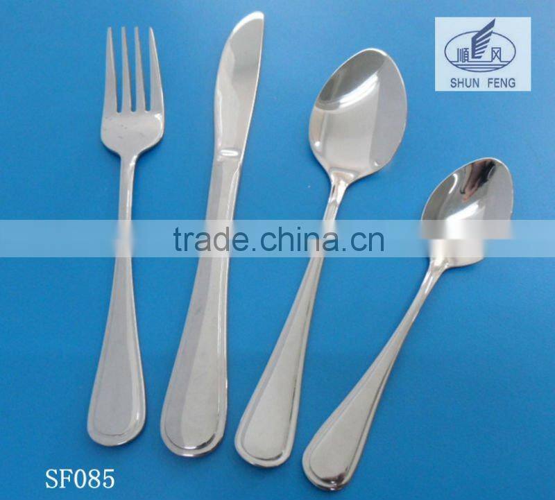 stainless steel flatware