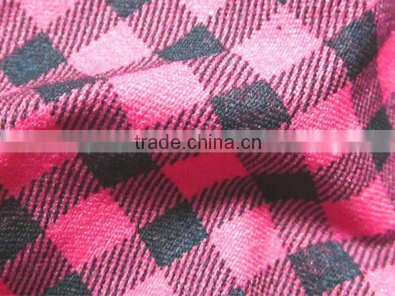 ES5016 Pigment printed fabric NR bengaline fabric with spandex for women fabric
