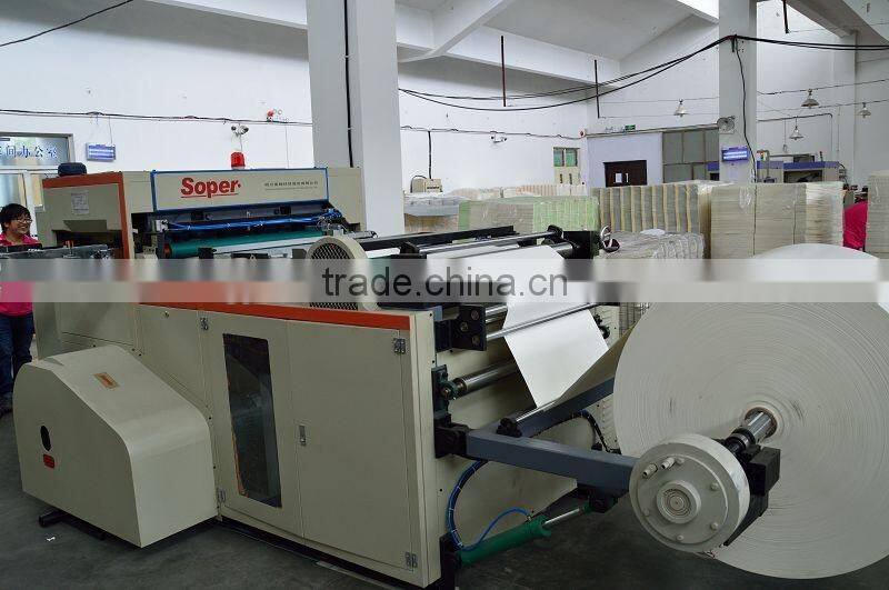 16oz customer printing single PE coated coffee cup paper fan