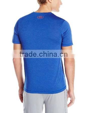 Wholesale Men's cotton spandex V Neck T -Shirt