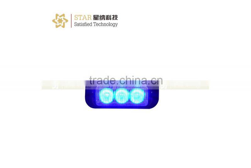 Car led strobe front grille light car tail light