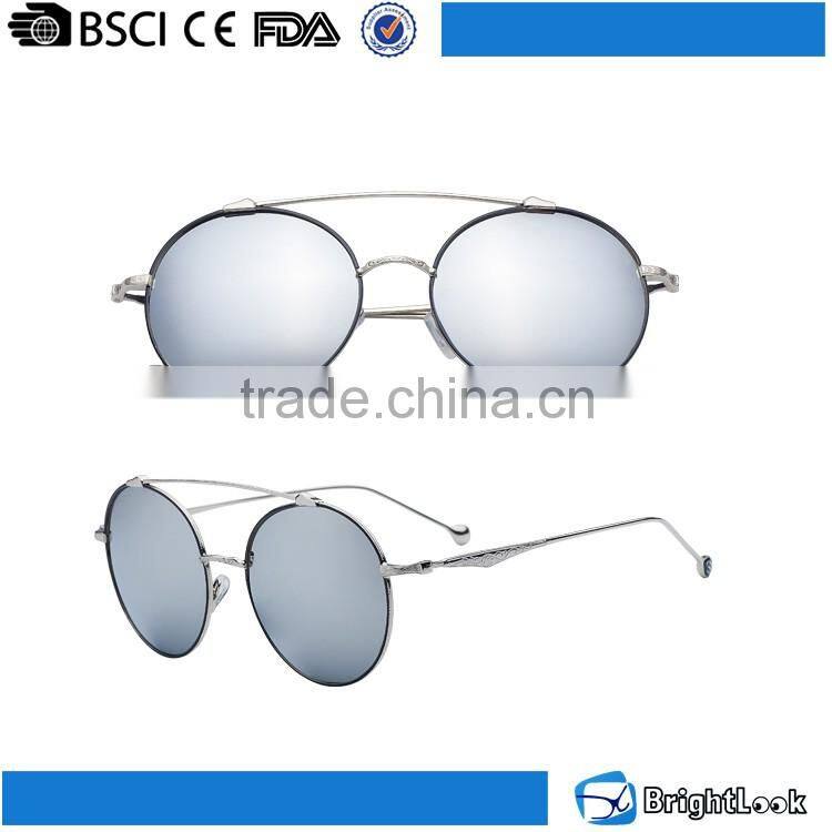Printed revo mirror sunglasses,women custom logo bulk buy sunglasses